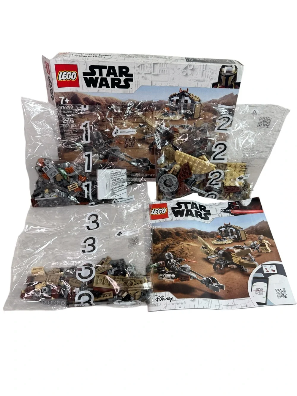 Lego Star Wars Set #75299 ~ The Mandalorian ~ Trouble on Tatooine ~ 276 pcs